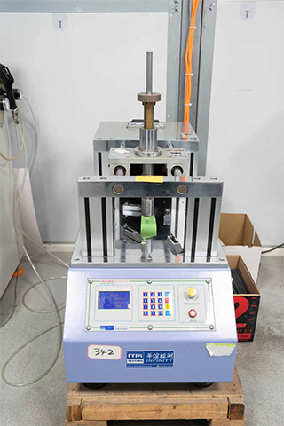 Paint abrasion resistance test