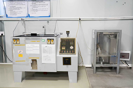 Salt spray test