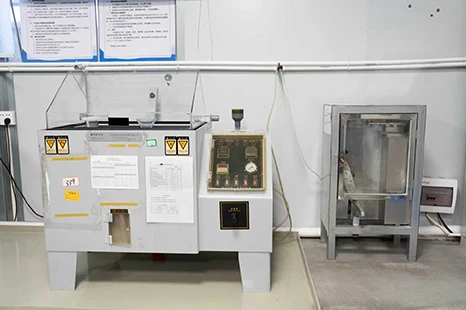Salt spray test