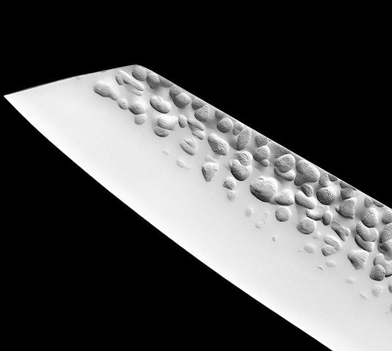 HS4030 Damascus Steel Blade+wood Handle 11 pcs set