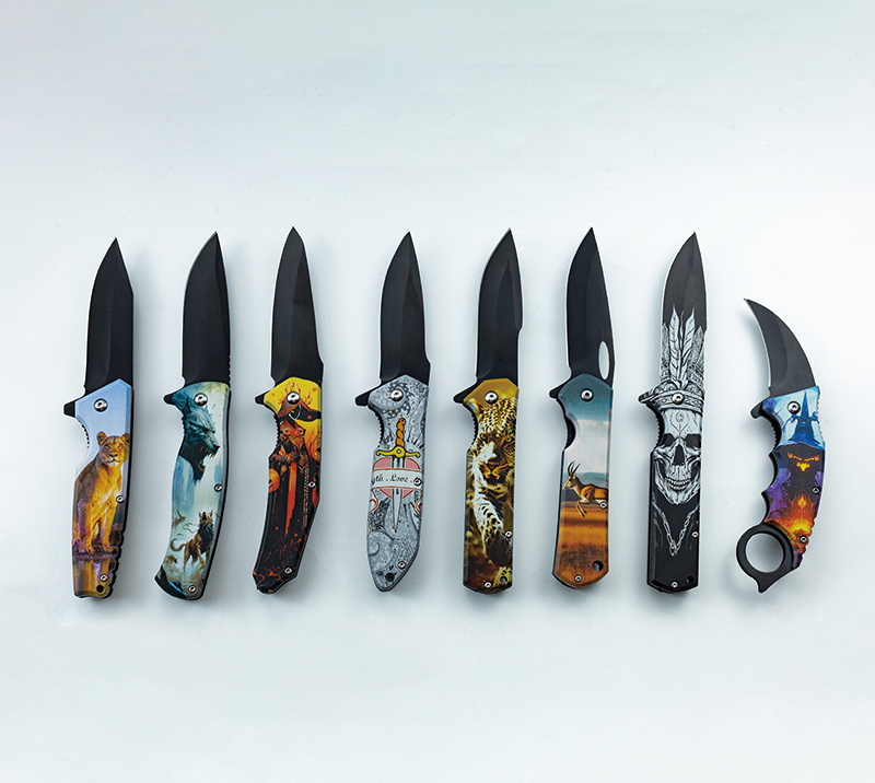 Cartoon Pattern  Folding Knife &ndash; Portable Outdoor Multi-Tool