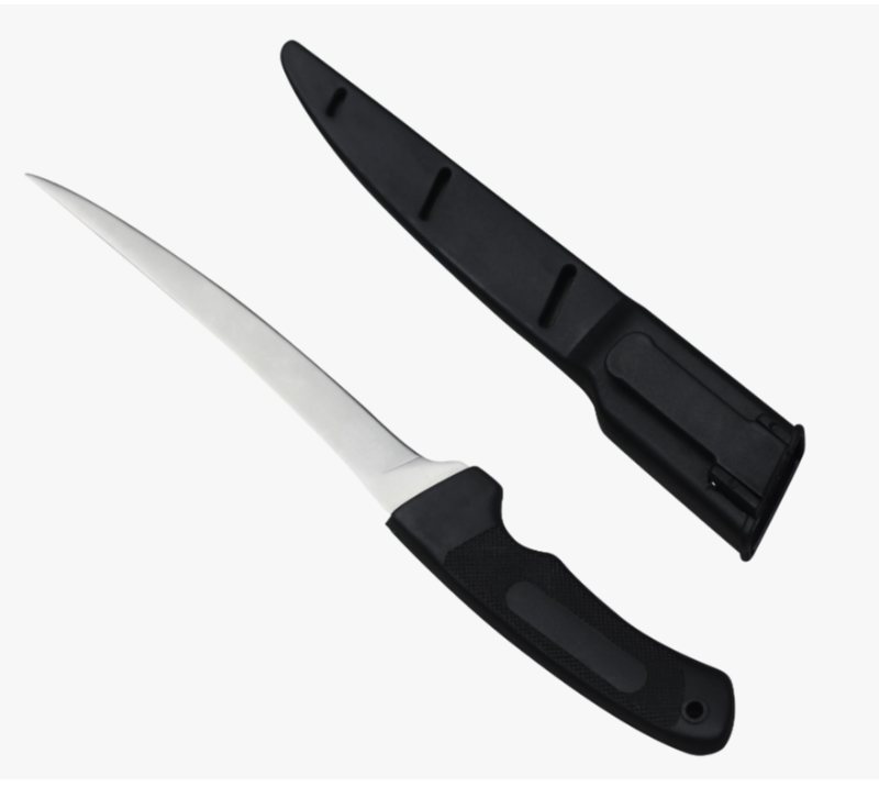 FK1 Professional Fishing Fillet Knife with Sheath, Sharp Stainless Steel Boning Knife for Outdoor
