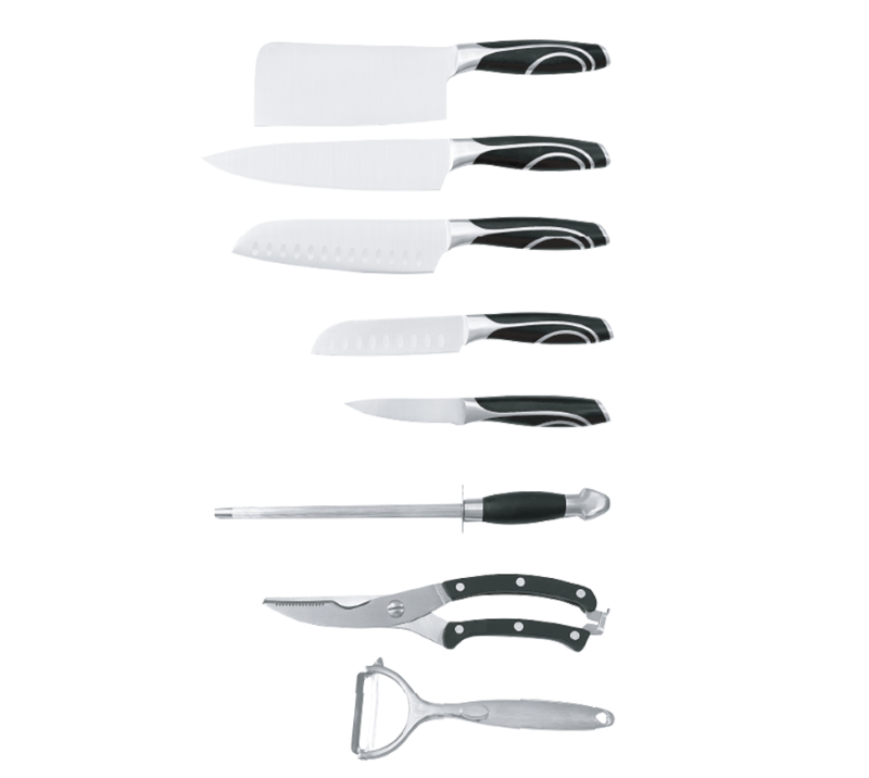 HS1005 9pcs Set Kitchen Knife