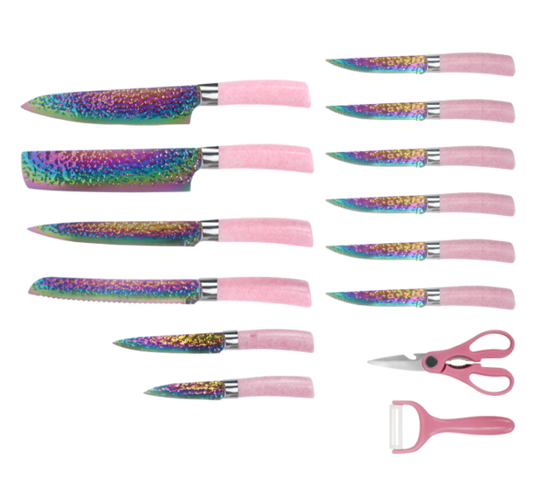 HS1021 15pcs Set Kitchen Knife