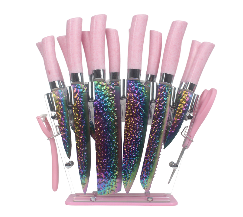 HS1021 15pcs Set Kitchen Knife