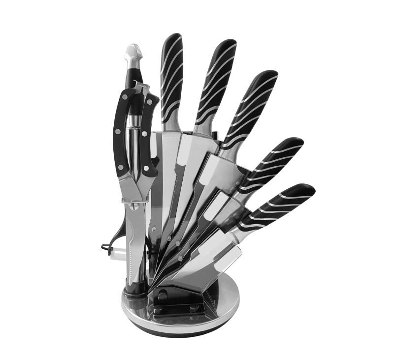 HS1007 9pcs Set Kitchen Knife