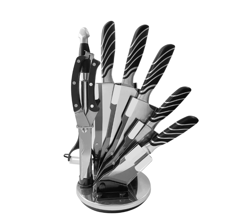HS1007 9pcs Set Kitchen Knife