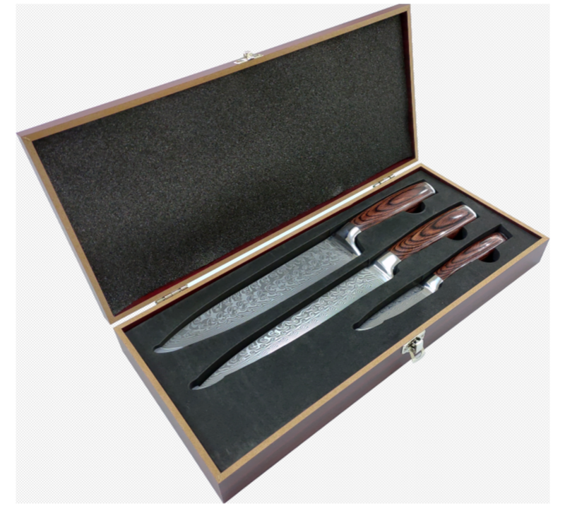 HS2001 3pcs Set Kitchen Knife