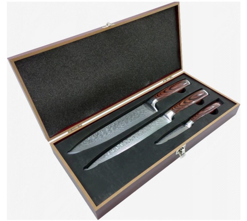 HS2001 3pcs Set Kitchen Knife