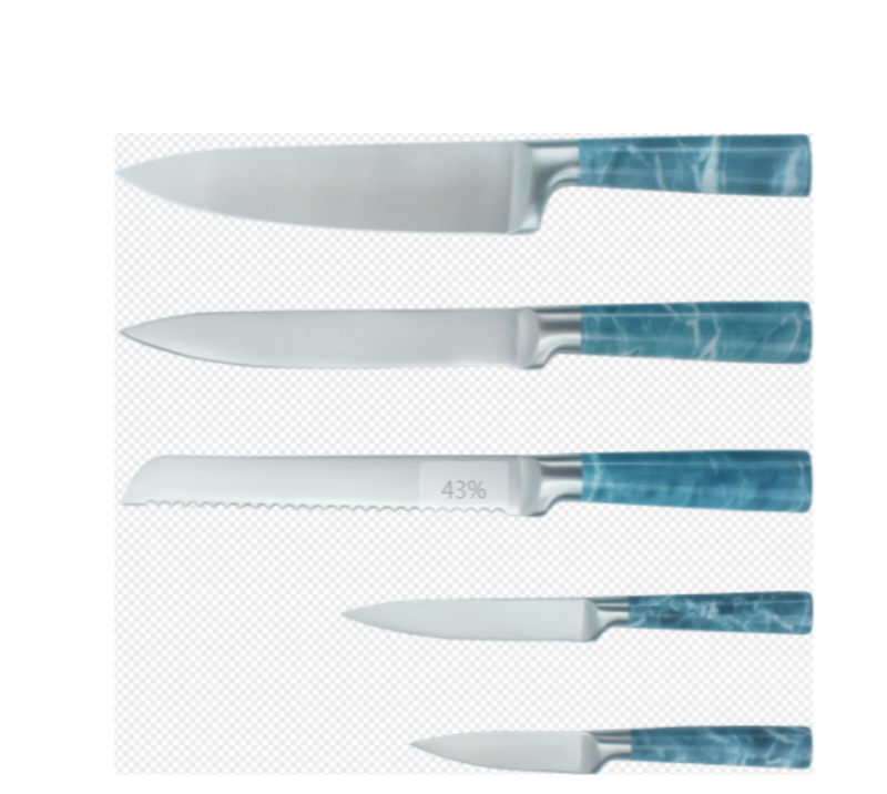 HS3021 6pcs Set Kitchen Knife