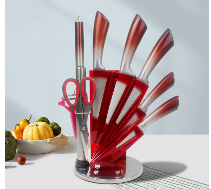 HS2017 8pcs Set Kitchen Knife