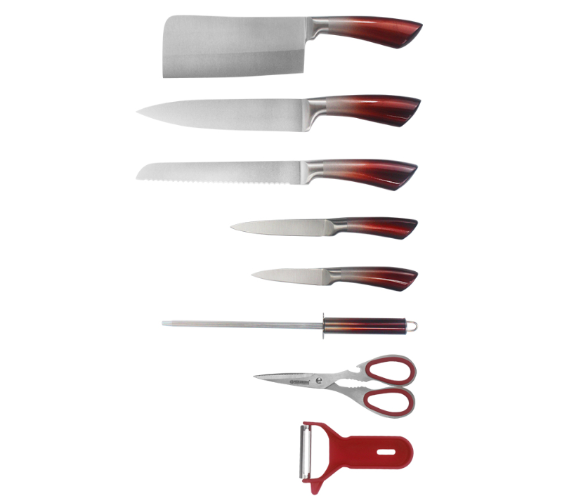 HS2017 8pcs Set Kitchen Knife