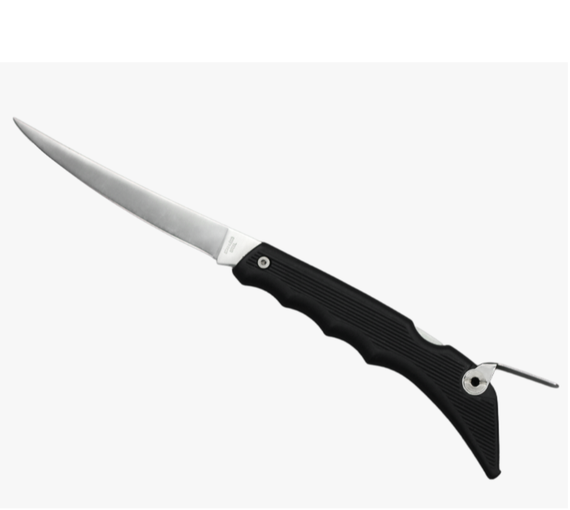 FK31 Folding Fillet Knife, Stainless Steel Pocket Fishing Knife for Outdoor Camping & Kitchen