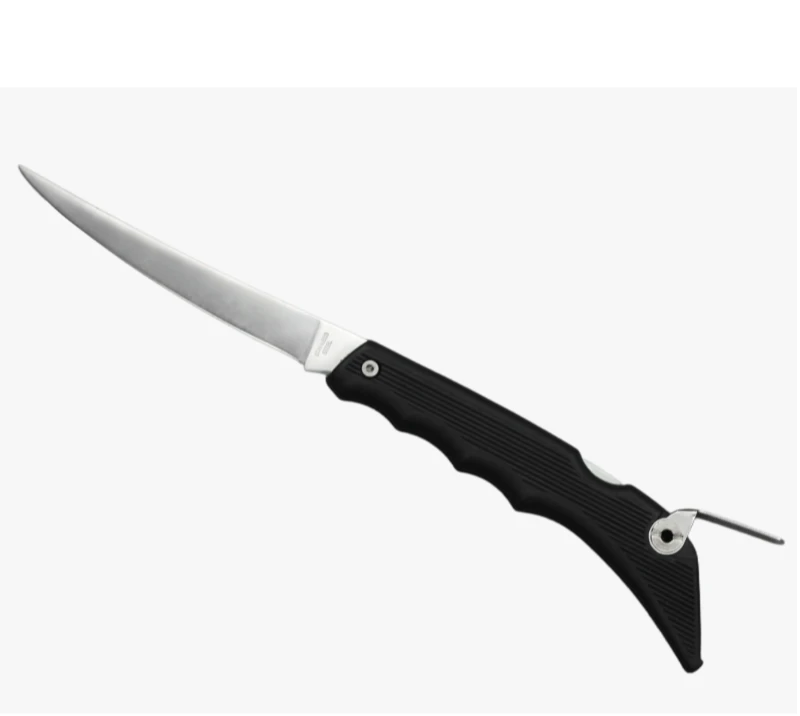 FK31 Folding Fillet Knife, Stainless Steel Pocket Fishing Knife for Outdoor Camping & Kitchen