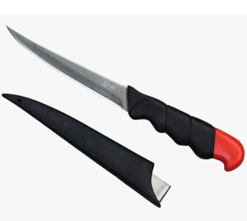 FK28 3CR13 Stainless Steel blade Outdoor Knife with PP Handle & Safety Sheath