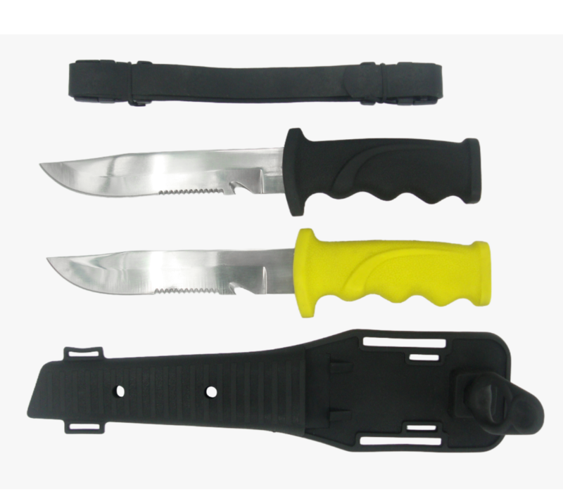 FK70 4PCS Outdoor Survival knife set with 2pcs Survival knives, leg strap & Sheath