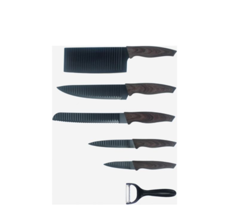 HS4002 6pcs Set Kitchen Knife