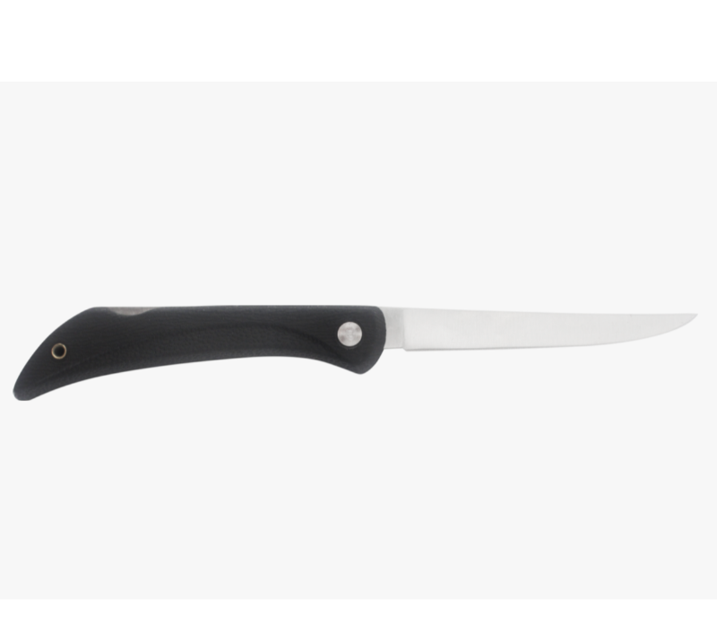 FK121 3CR13 Stainless Steel Fixed Blade Fillet/Outdoor Knife with TPR Handle