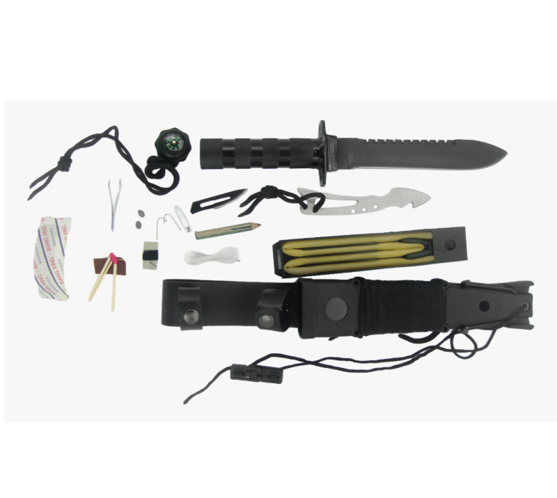 FK57 15-in-1 all-in-one outdoor survival knife set