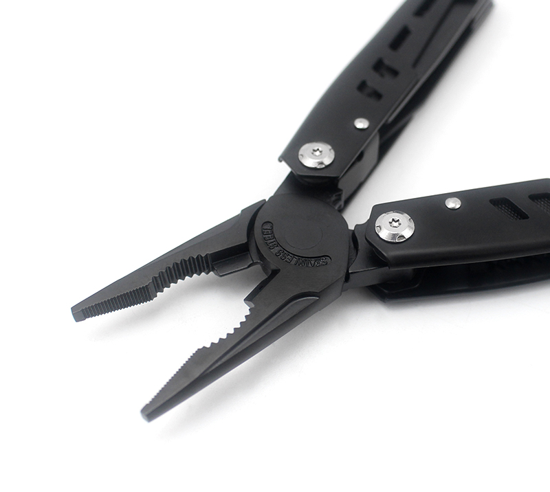 S02319 9-in-1 Stainless Steel Multi-tool Pliers, Ultimate EDC Survival Tool for Outdoor Adventures