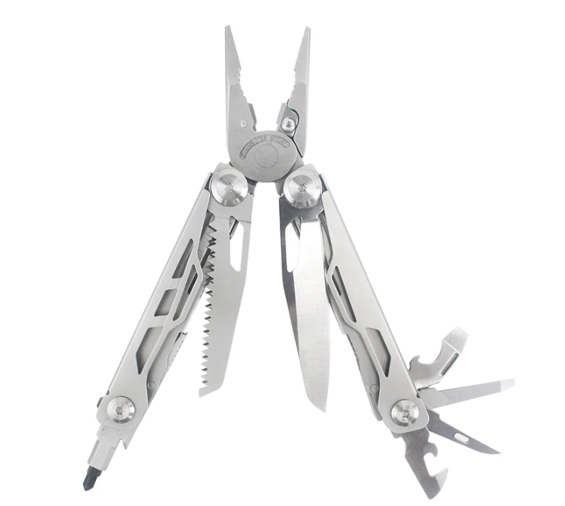 PA-90B 8-in-1 Stainless Steel Multi-tool Pliers, Ultimate EDC Survival Tool for Outdoor Adventures