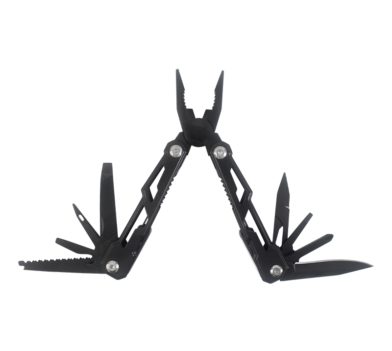 S02337 Heavy Duty Multi Tool Pliers, All-in-One EDC Gear with Wire Cutter, File & Can Opener