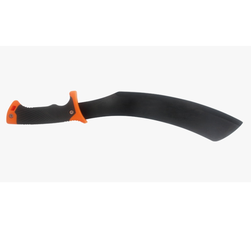 S1003 Black Blade Outdoor Cleaver with TPR Handle, 3CR13 Stainless Steel Chopping Knife, Professiona