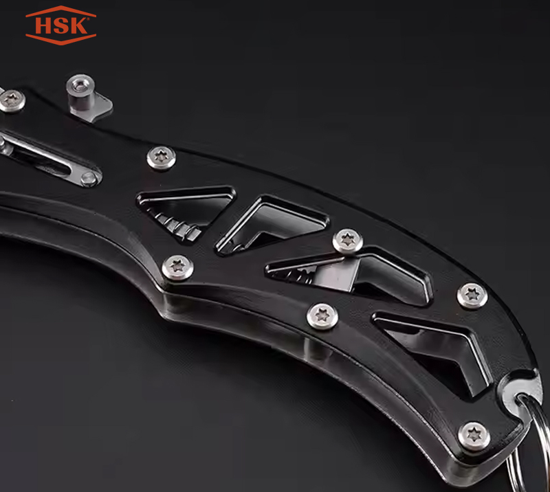 KA81 Hollow Aluminum Alloy Fish Gripper with Safety Lanyard, Stainless Steel Fish Lip Grip Plier, Po