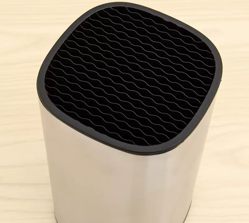 Universal Knife Block,Stainless Steel Knife Storage Block