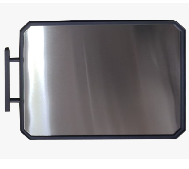 HYS2204 Double Sided Steel Bread Boards Stainless Steel/Wheat straw  for kitchen use