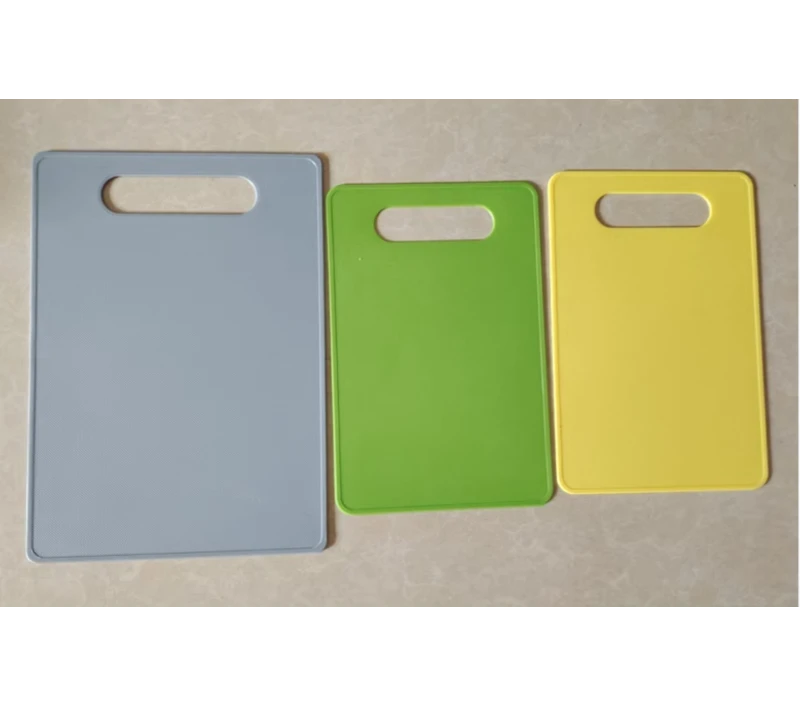 QJ4013  Cutting Boards for Kitchen - BPA-Free Chopping Board - Different Sizes & Non Slip Handles