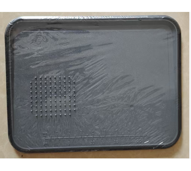 QJ4012 PP Double-Sided Kitchen Chopping Board with Garlic Grinder & Measuring