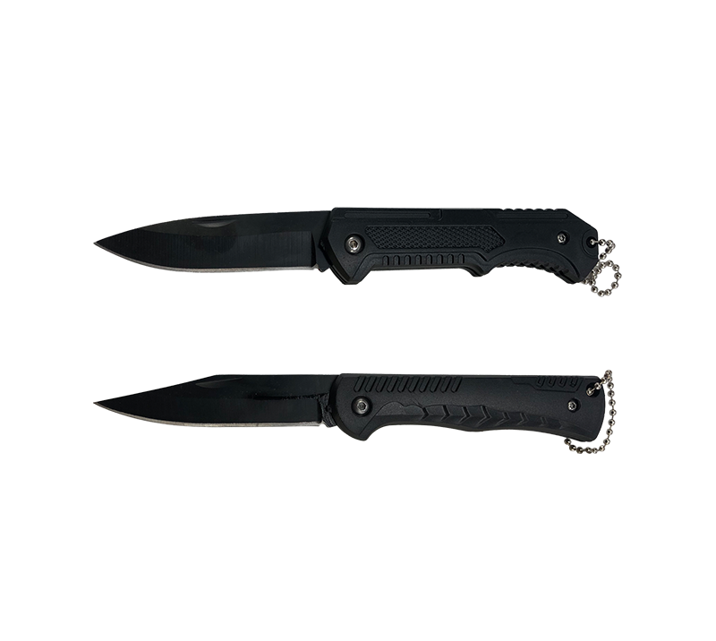 Folding Outdoor Pocket Knife - Stainless Steel Blade, Non-Slip Grip, Lightweight for Camping, Hiking