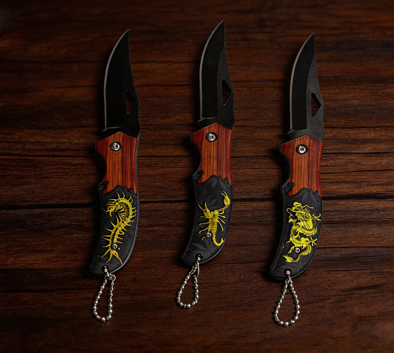 Outdoor Survival Knife with Sharp Blade  - Ideal for Camping, Backpacking, Hunting & Emergency