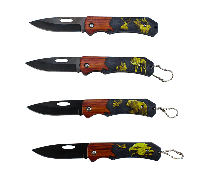 Portable Outdoor Survival Knife with Sharp Blade & Anti-Slip Handle - Ideal for Camping, Backpacking